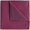 Berry Textured Pocket Square
