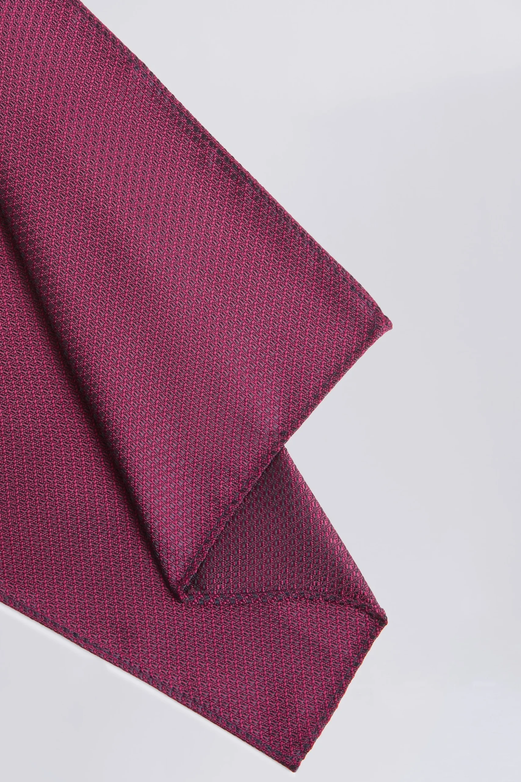Berry Textured Pocket Square