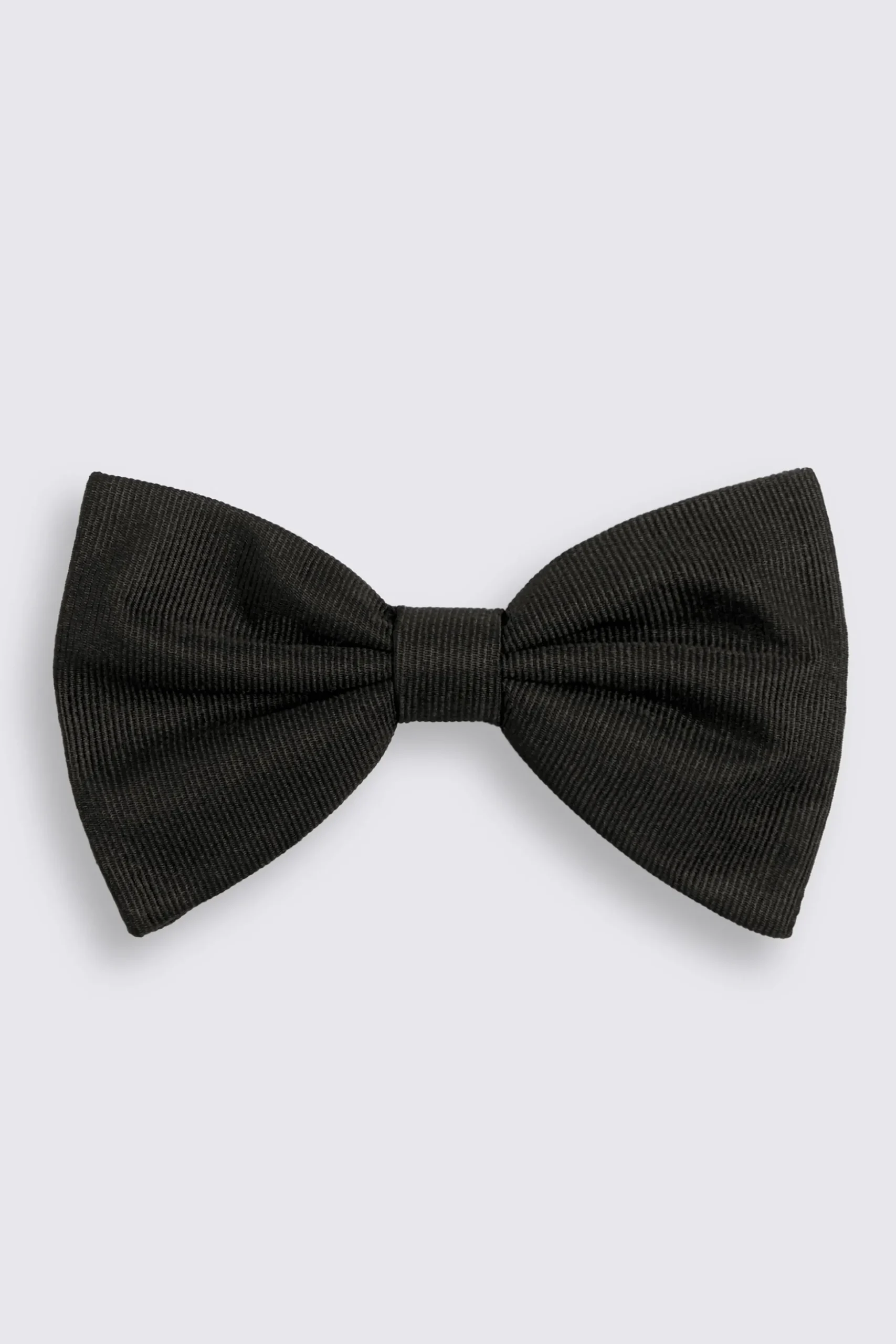 Black Bottinelli Silk Grosgrain Bow Tie
