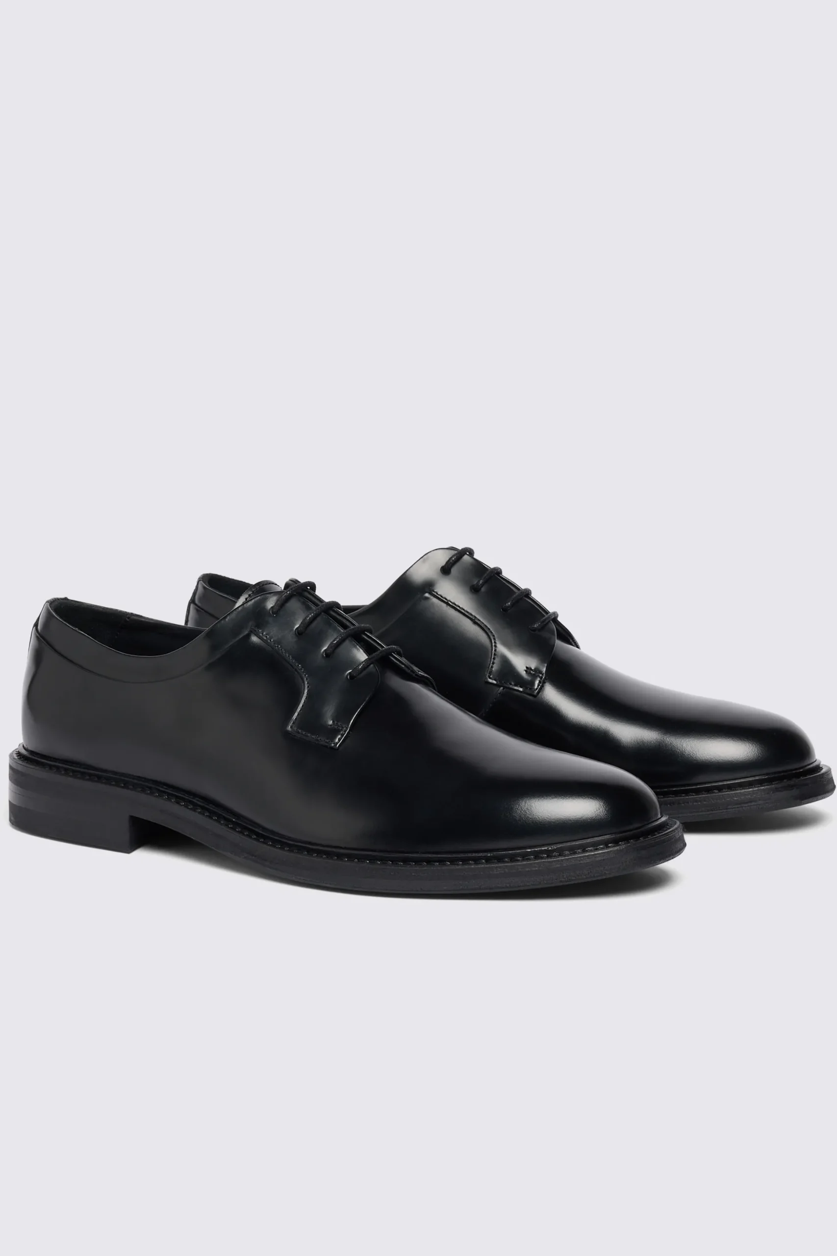 Black Derby Shoe