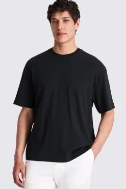 Black Heavyweight Crew-Neck T-Shirt