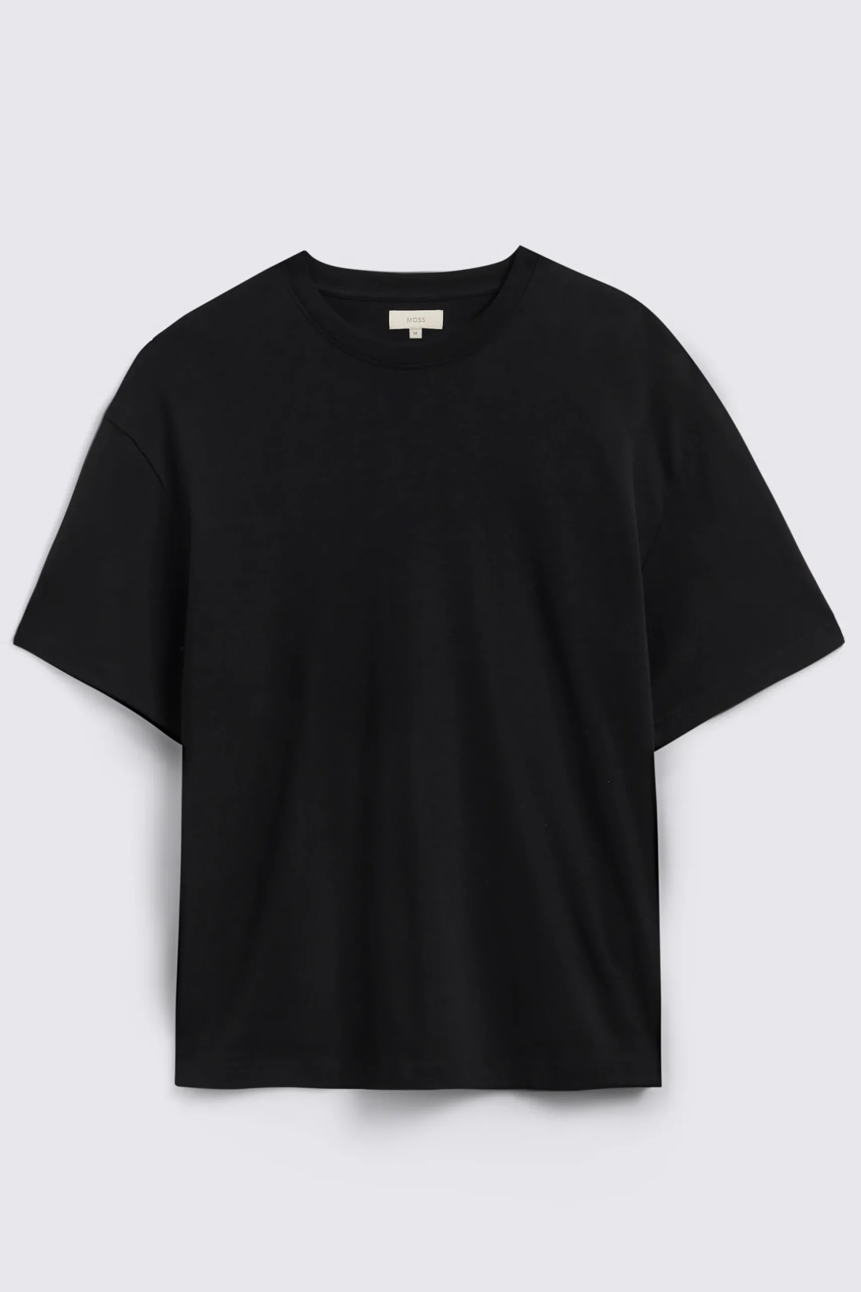Black Heavyweight Crew-Neck T-Shirt