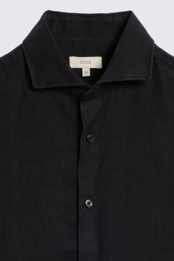 Black Linen Shirt