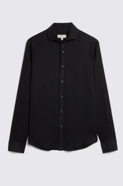 Black Linen Shirt