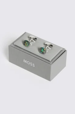 Black Mother of Pearl Square cufflinks