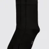 Black 3-Pack Bamboo Socks