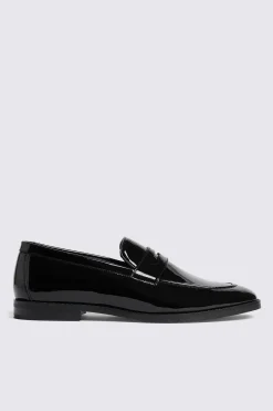 Black Patent Loafers
