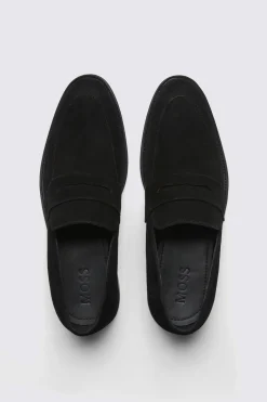 Black Suede Loafers