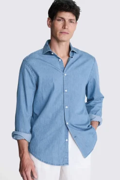 Blue Denim Shirt