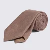 Bottinelli Dusty Rose Silk Semi-Plain Tie