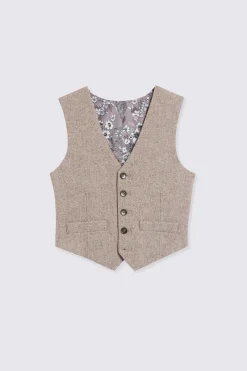 Boys Stone Donegal Suit