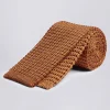 Bronze Knitted Silk Tie
