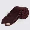Burgundy Wedding Paisley Tie