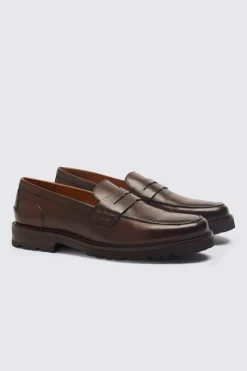 Camden Chestnut Chunky Loafers