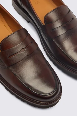 Camden Chestnut Chunky Loafers