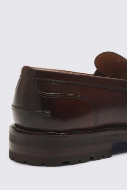 Camden Chestnut Chunky Loafers