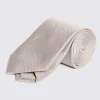 Champagne Silk Semi Plain Tie