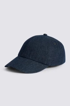 Dark Indigo Denim Cap