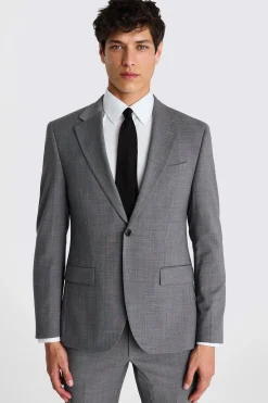 DKNY Slim Fit Grey Performance Suit