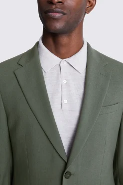 DKNY Slim Fit Sage Green Performance Suit