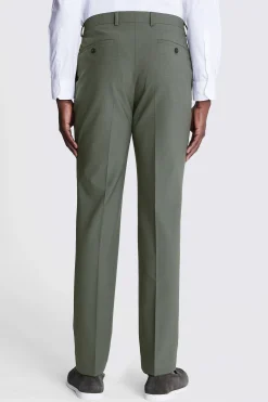 DKNY Slim Fit Sage Green Trousers