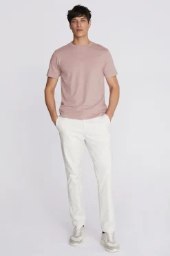 Dusty Pink Crew Neck T-Shirt