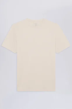 Ecru Crew Neck T-Shirt