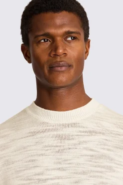Ecru Heavyweight Knitted Tee