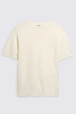 Ecru Heavyweight Knitted Tee