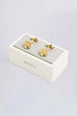 Fancy Gold Knot Cufflinks