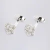 Fancy Silver Knot Cufflinks