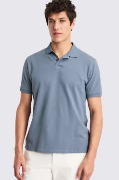 Flint Stone Pique Polo Shirt