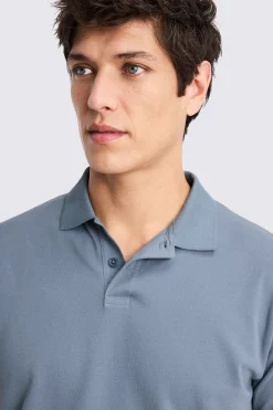 Flint Stone Pique Polo Shirt