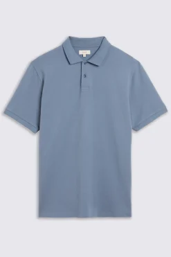 Flint Stone Pique Polo Shirt