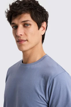 Flintstone Blue Crew-Neck T-Shirt