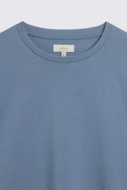 Flintstone Blue Crew-Neck T-Shirt