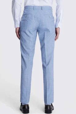 French Connection Slim Fit Sky Marl Trousers