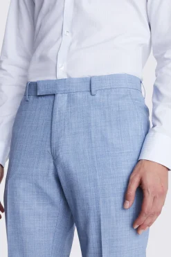 French Connection Slim Fit Sky Marl Trousers