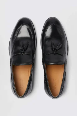 Highgate Black Tassel Loafers