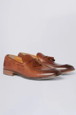 Highgate Brown Tassel Loafers