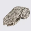 Italian Dusty Pink Ditsy Floral Tie