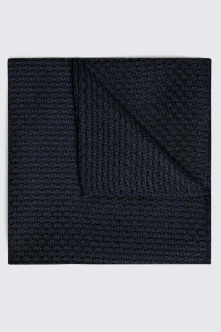 Italian Navy Grenadine Pocket Square