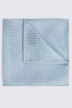 Italian Sky Grenadine Pocket Square