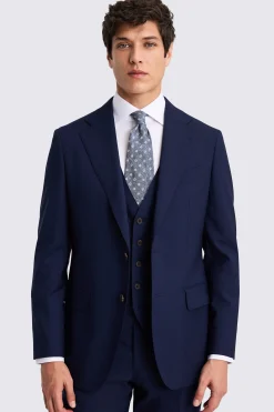 Italian Tailored Fit Bright Blue Suit