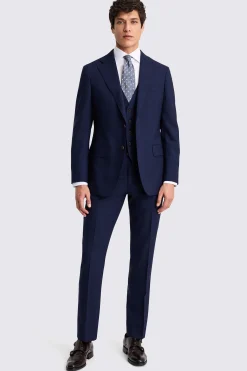 Italian Tailored Fit Bright Blue Suit