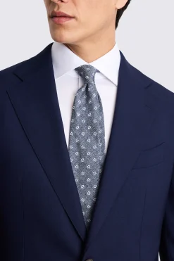 Italian Tailored Fit Bright Blue Suit