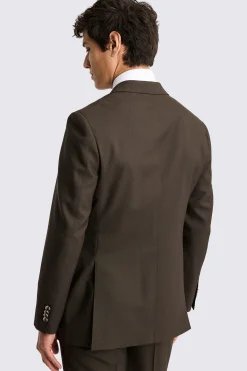 Italian Tailored Fit Brown Suit