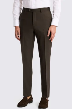 Italian Tailored Fit Brown Suit