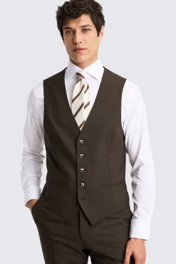 Italian Tailored Fit Brown Suit