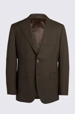 Italian Tailored Fit Brown Suit